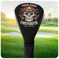 Personalized Firefighter Skull Fireman Fire Dept