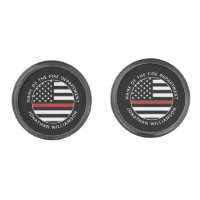 Personalized Firefighter Thin Red Line Flag