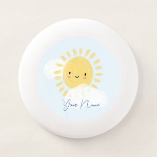 Personalized First Birthday Baby Shower Sunshine Wham-O Frisbee