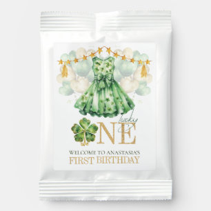 Personalized First Birthday St Patrick's Day Lemonade Drink Mix
