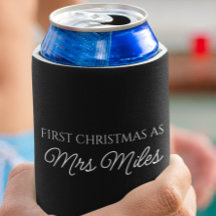 Personalized 'First Christmas as a Mrs.' Surname
