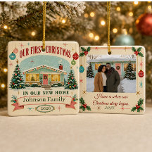 Personalized First Christmas in Our New Home 2026