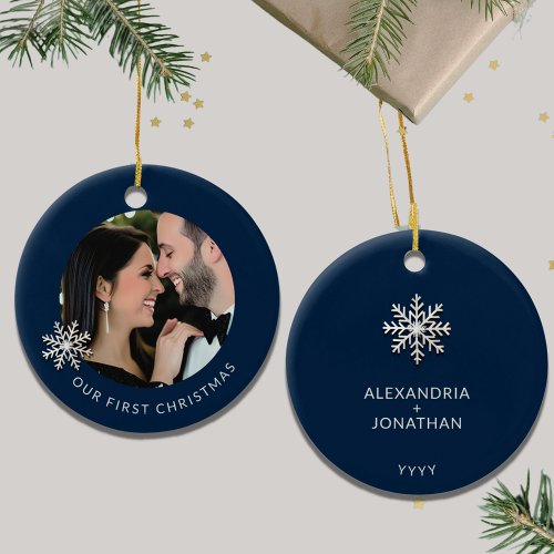 Personalized First Christmas Ornament