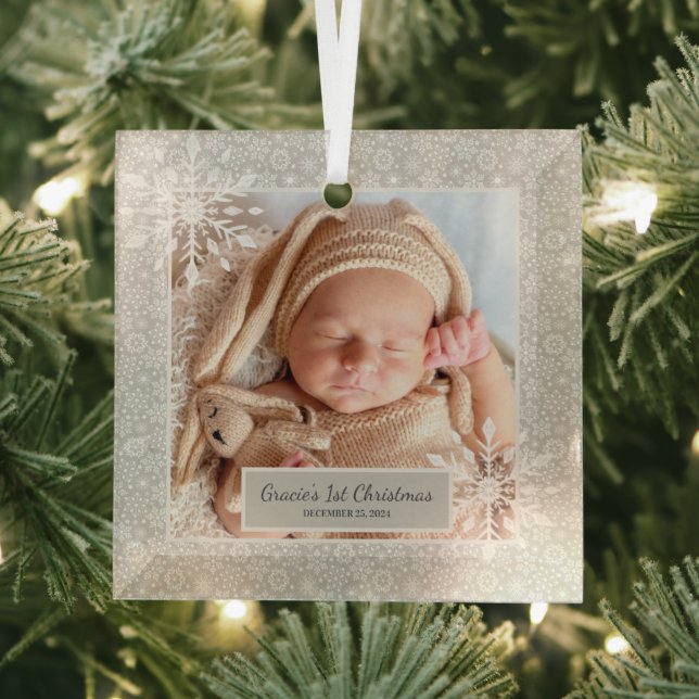 Personalized First Christmas Ornament (Insitu)