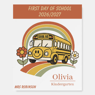 Personalized First Day & Last Day of School 2-in-1 Foam Board