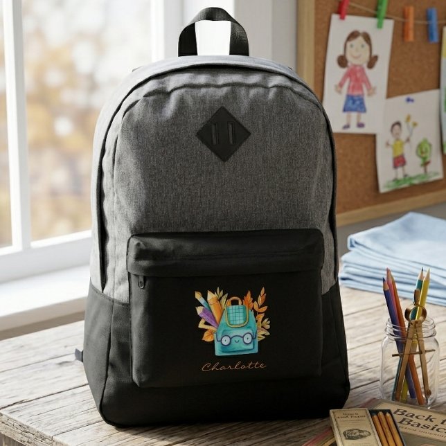 Personalized First Day of School Backpack (Creator Uploaded)