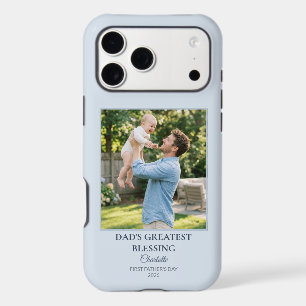Personalized First Father's Day Photo for Husband iPhone 17 Pro Max Case