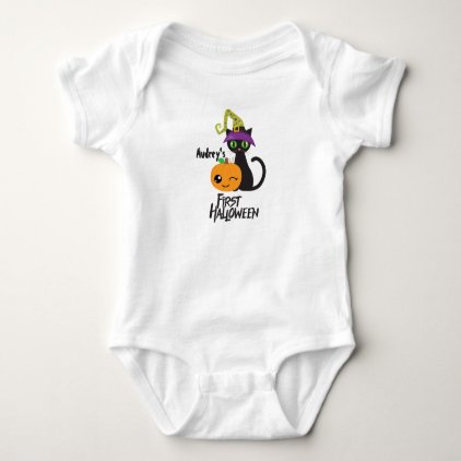 Personalized First Halloween Tee