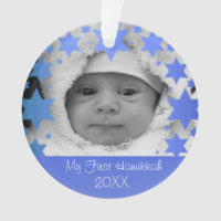 Personalized First Hanukkah Ornament