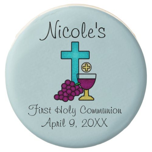 Personalized First Holy Communion Chocolate Covered Oreo