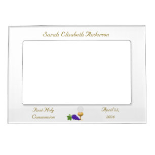 Personalized First Holy Communion Magnetic Frame