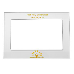 Personalized First Holy Communion  Magnetic Frame