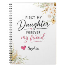 Personalized First My Daughter Forever My Friend
