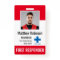 Personalized First Responder Photo ID Security