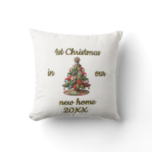 Personalized First Time In Our New Home Christmas