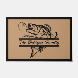 Personalized Fish Doormat, Housewarming Gift Doormat