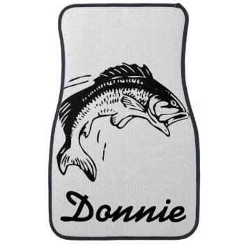 Personalized Fish Graphic Floor Mats by OneStopGiftShop at Zazzle
