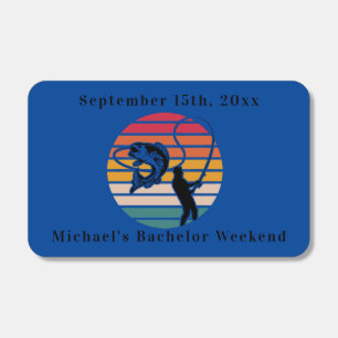 Personalized Fishing Bachelor Weekend Matchboxes