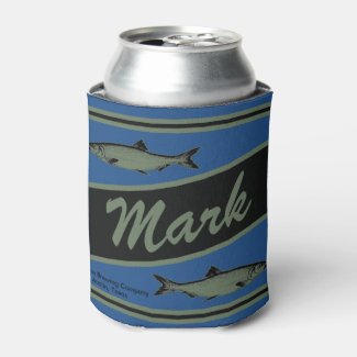 Personalized Fishing Design Beverage Cooler