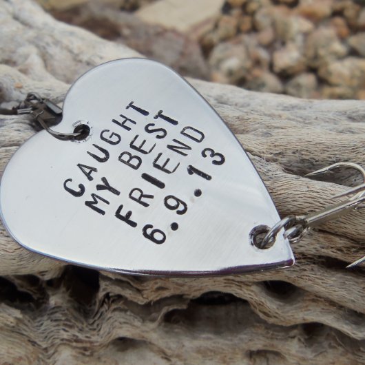 Personalized Fishing Lure - Caught My Best Friend (Front)