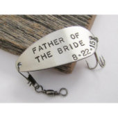 Personalized Fishing Lure "Father of The Bride" (3/4)