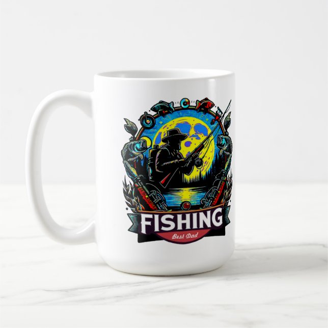 Personalized fishing mugs (Left)