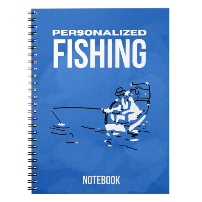Personalized Fishing Notebook (Front)