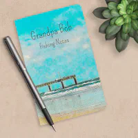 Personalized Fishing Notes - Florida Ocean Pier Pocket Moleskine
