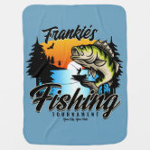 Brown Trout Fly Fishing Little Angler's Baby Blanket