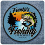 Personalized Fishing Tournament Fish Angler Trout  Patch