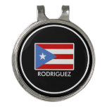 Personalized, Flag Of Puerto Rico Golf Hat Clip at Zazzle
