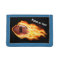 Personalized Flaming Football Wallets for Men, Boy