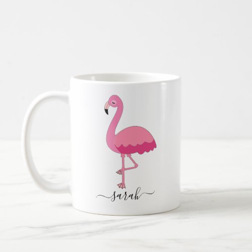 Personalized Flamingo Mug Flamingo Coffee Mug