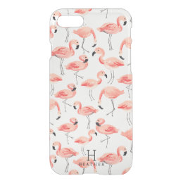 Personalized | Flamingo Party iPhone 8/7 Case