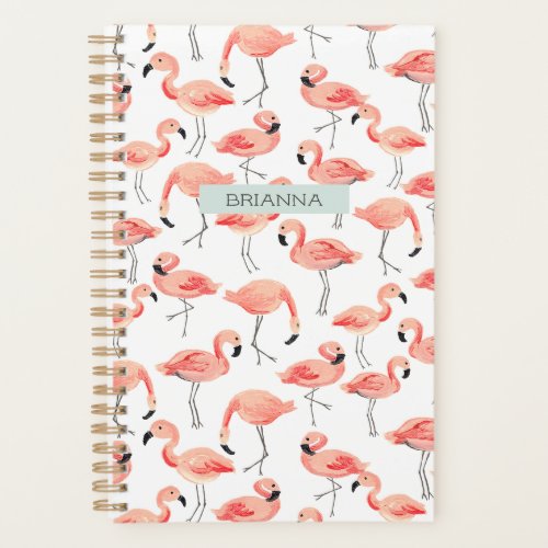 Personalized Flamingo Party Planner