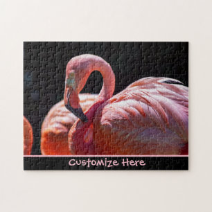 Personalized Flamingo Puzzle