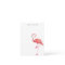 Personalized Flamingo Watercolor Note Card