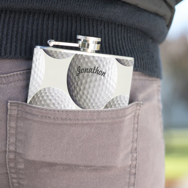 Personalized Flask Golf (In Situ)