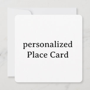 personalized Flat Card 5.25" x 5.25"