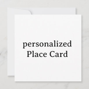 personalized Flat Card 5.25" x 5.25"