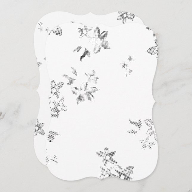 Personalized Flat Notecards • Embossed Cards (Front/Back)