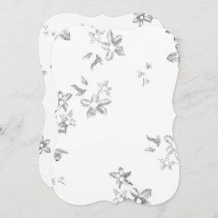 Personalized Flat Notecards • Embossed Cards