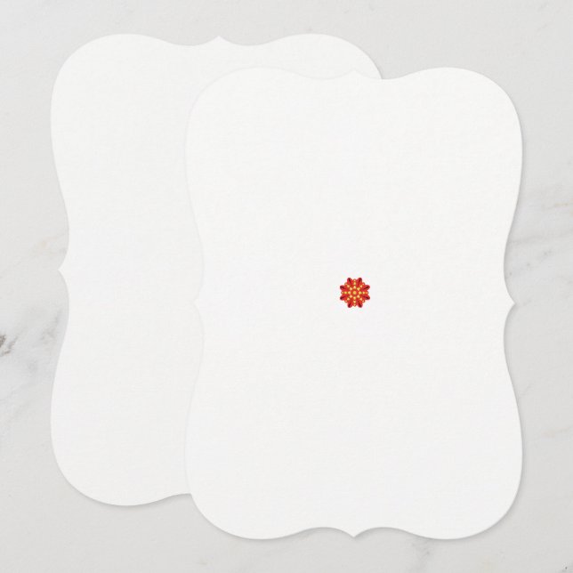 Personalized Flat Notecards | Table Place Cards (Front/Back)