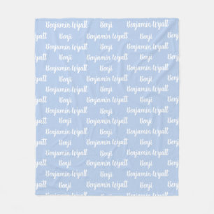 Personalized Fleece Blanket