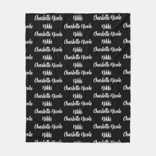 Personalized Fleece Blanket