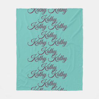 Personalized Fleece Blanket