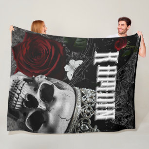 Personalized Fleece Throw Haunting Adeline Zade Me Blanket