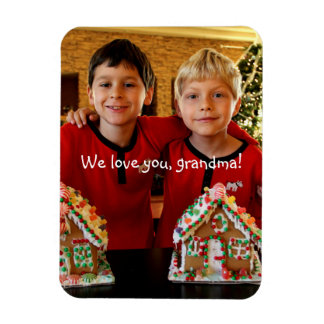 Personalized Flexible Photo Magnets For Grandma