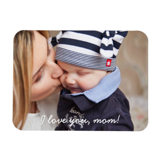 Personalized Flexible Photo Magnets Gifts For Mom (Horizontal)