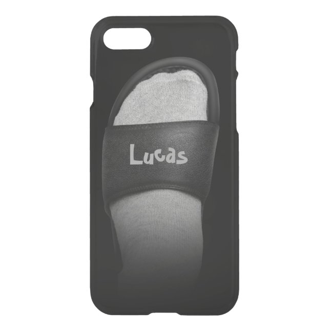 Personalized Flip Flop iPhone 7 Case (Back)
